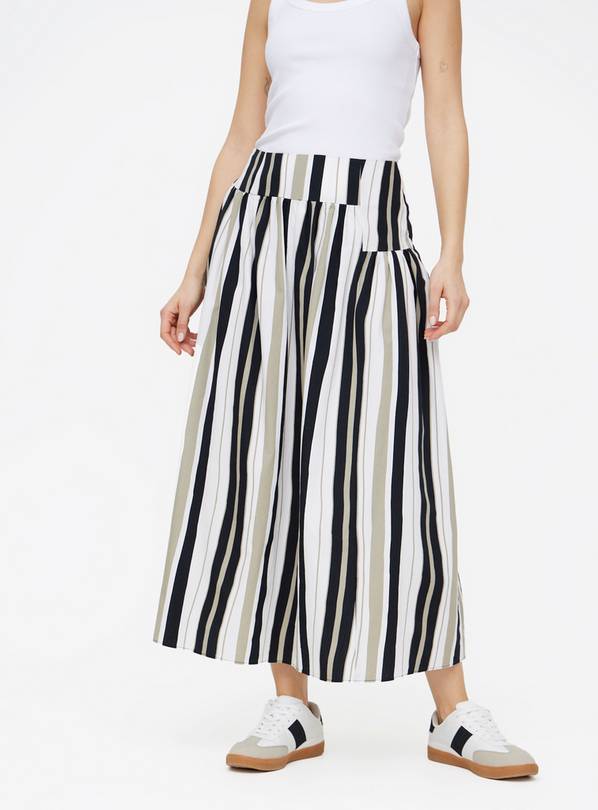 Stripe Poplin Skirt 18